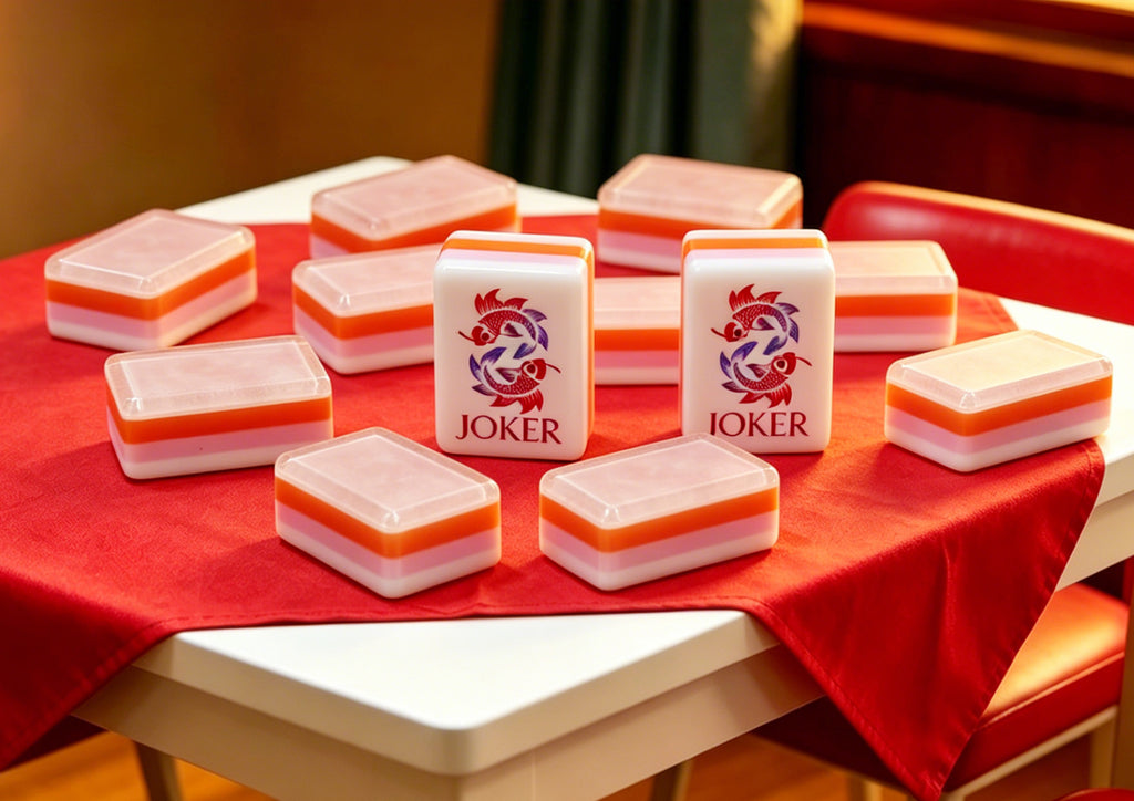 The 2026 Signature Pink Suite - American Mahjong Set (Luxury Leather Case + All Accessories + Official Card)