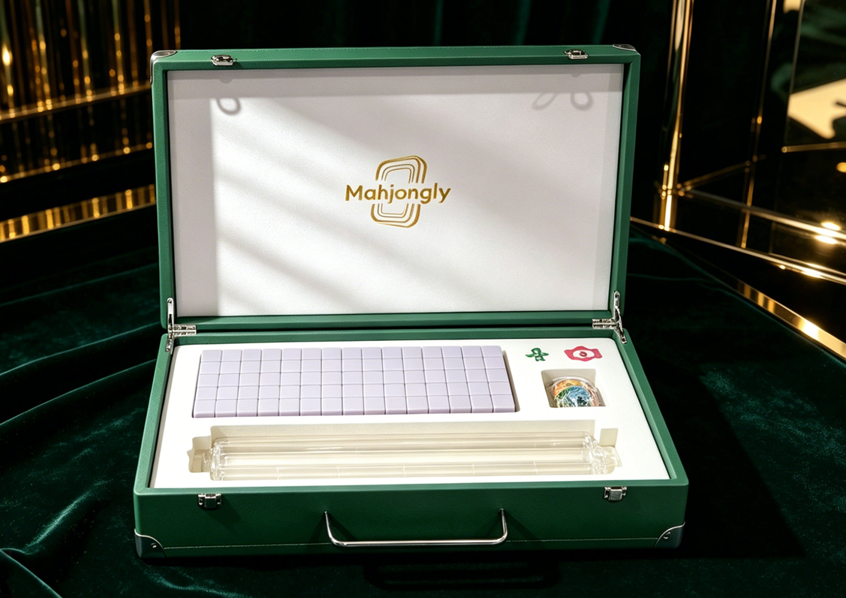 The 2026 Violet Elegance Suite - American Mahjong Set