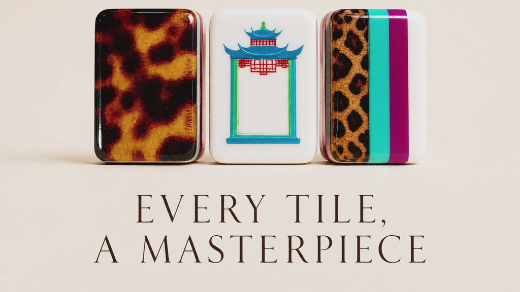 2026 Leopard Print Reverie: Mahjong Tiles That Tell a Story