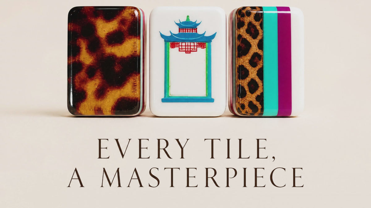 2026 Leopard Print Reverie: Mahjong Tiles That Tell a Story