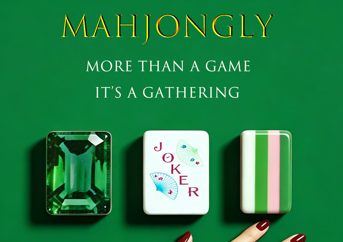 The 2026 Emerald Luxury Suite - American Mahjong Set